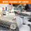 3 Pack Magnetic Pickup Tool- Extendable Magnet, Telescopic Pick-Up Tool, Bendable Flexible Tool 8