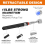 3 Pack Magnetic Pickup Tool- Extendable Magnet, Telescopic Pick-Up Tool, Bendable Flexible Tool 6