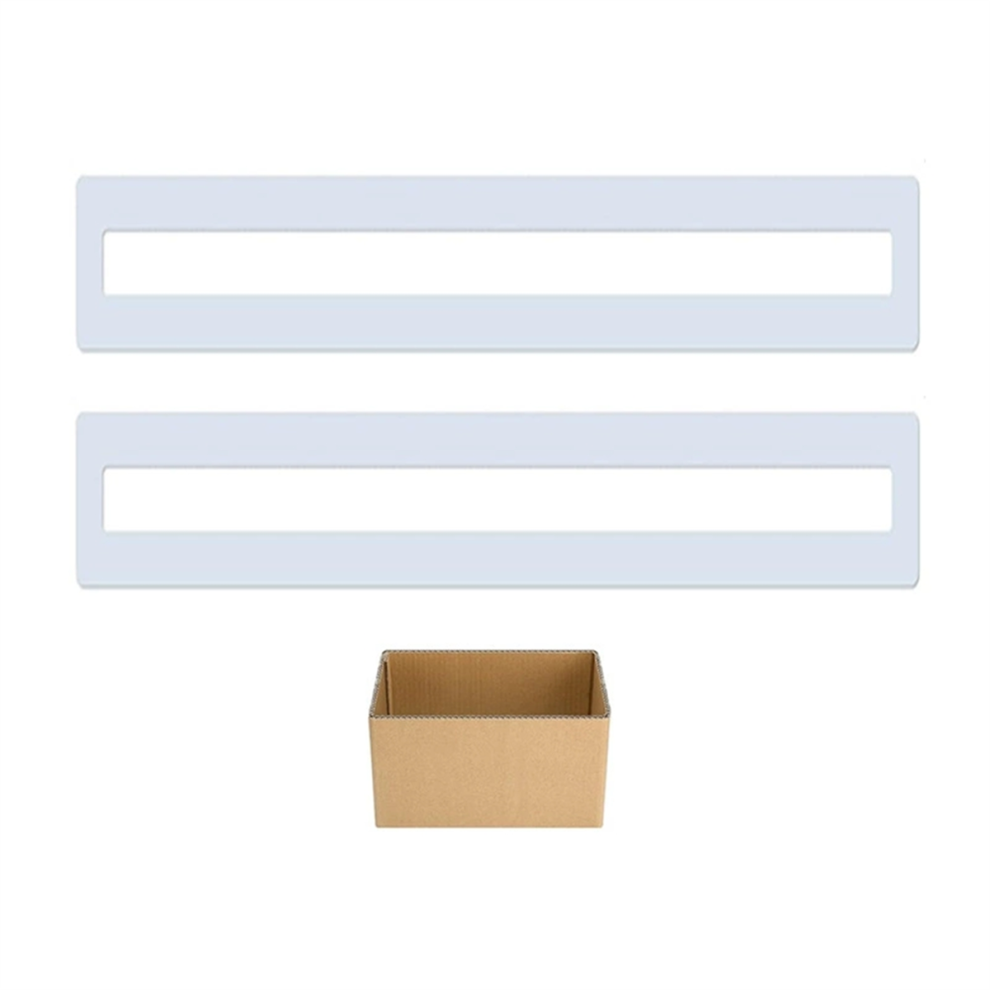 Parking Lot Line Stencil Foldable Reusable Template With Paper Box For And Pavement Lines 2Pcs 4853680417646