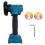 Mini Angle Grinder 3 Inch Cordless Polishing Machine Cutting Grinder+2 Disc Power Tool for 18V Battery 1