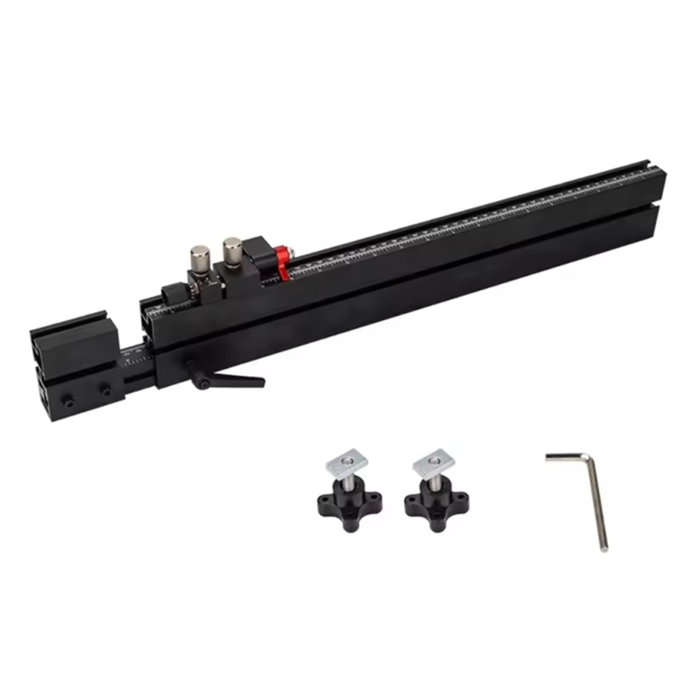 Track With Quick Alignment For Woodworking Tablesaws Miter Gauges Centerlines 38Mm From Base, Extendable 560Mm-941Mm 4853680417547