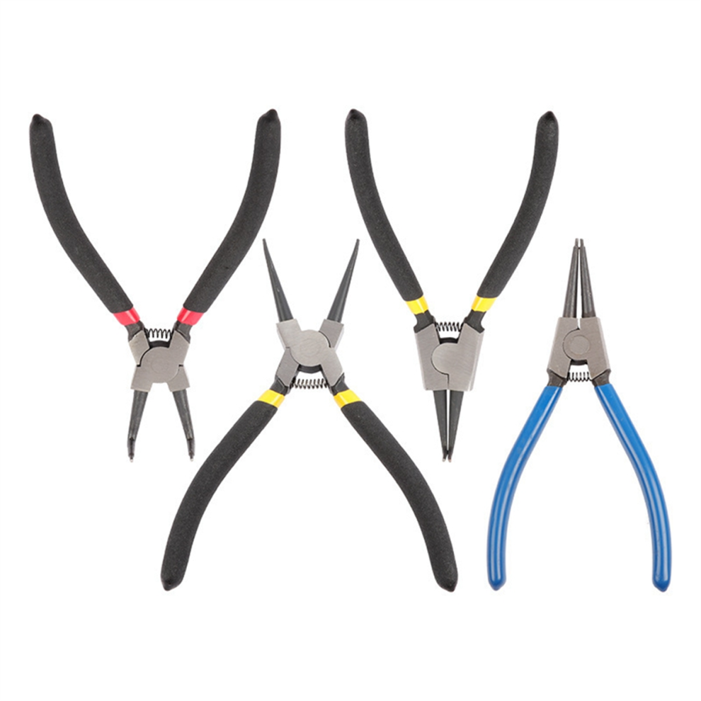 4Pcs Snap Ring Pliers 7Inch Plier Set Circlip Combination Retaining Clip Tools Eye 4853680423074
