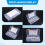 180 Pcs A1288 Split Galvanized R-Type Latch Bolt Cotter Pin Lockpin R Shape 10