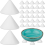 100 Pack Pottery Kiln Nails-High-Temperature Ceramic Refractory Cone Support Nails, for Pottery, Ceramics, Shelving 1