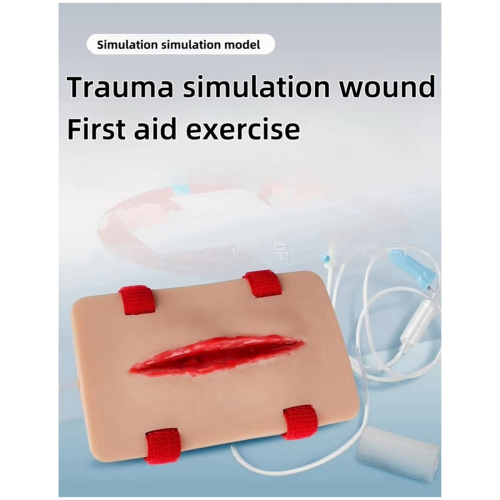 Trauma Simulated Wound Practice Module for Nurse Training & Schools Featuring Hemostasis First-Aid Manikins 2