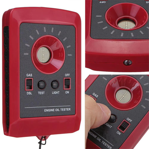 Automobile Car Oil Quality Tester 12V Digital LED Engine Detector 2
