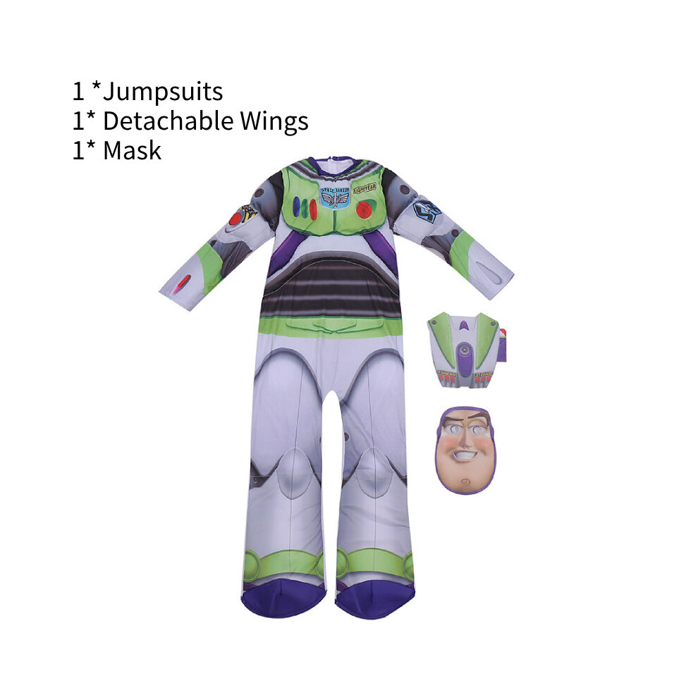 (Style 1, L(For Children)) Kids Lightyear Buzz Costume Toy Story Cosplay Uniform Performance Holiday Party