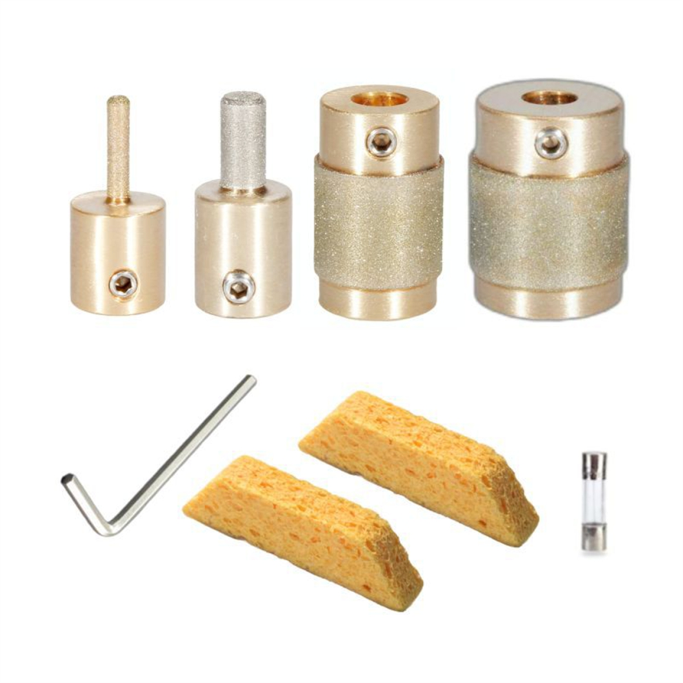 1In 3/4In 1/4In 1/8In Diamond Grinder Bit Head Tool Brass Core Stained Glass Bits&Diamond Tools 4853680434643