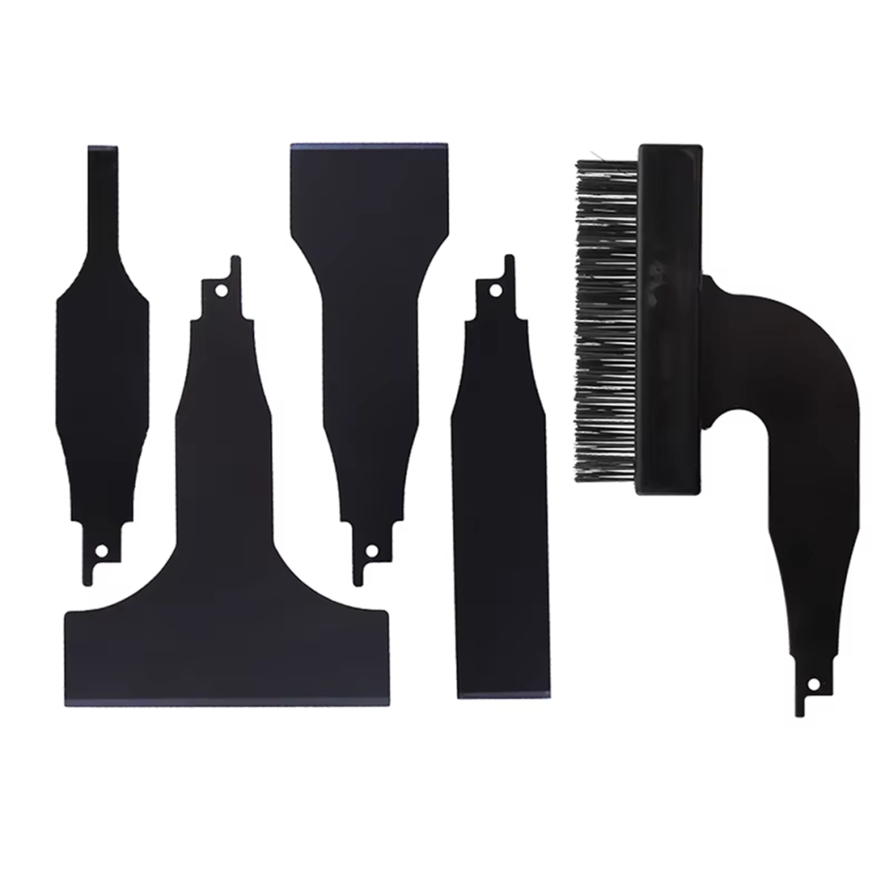 Reciprocating Saw Spatula Brush Set Includes Shovel And Wire For Removing Rust Dirt 4853680434094