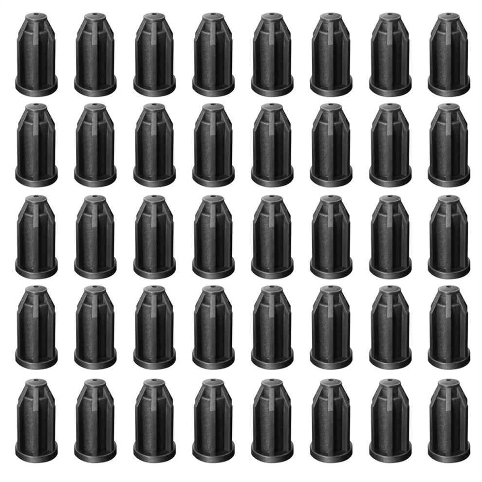 40Pcs Caster Socket Plastic Sleeve Round Inserts, Chair Wheel Stem Insert, 1Inch Wheel, 7/16Inch Inside 4853680433974