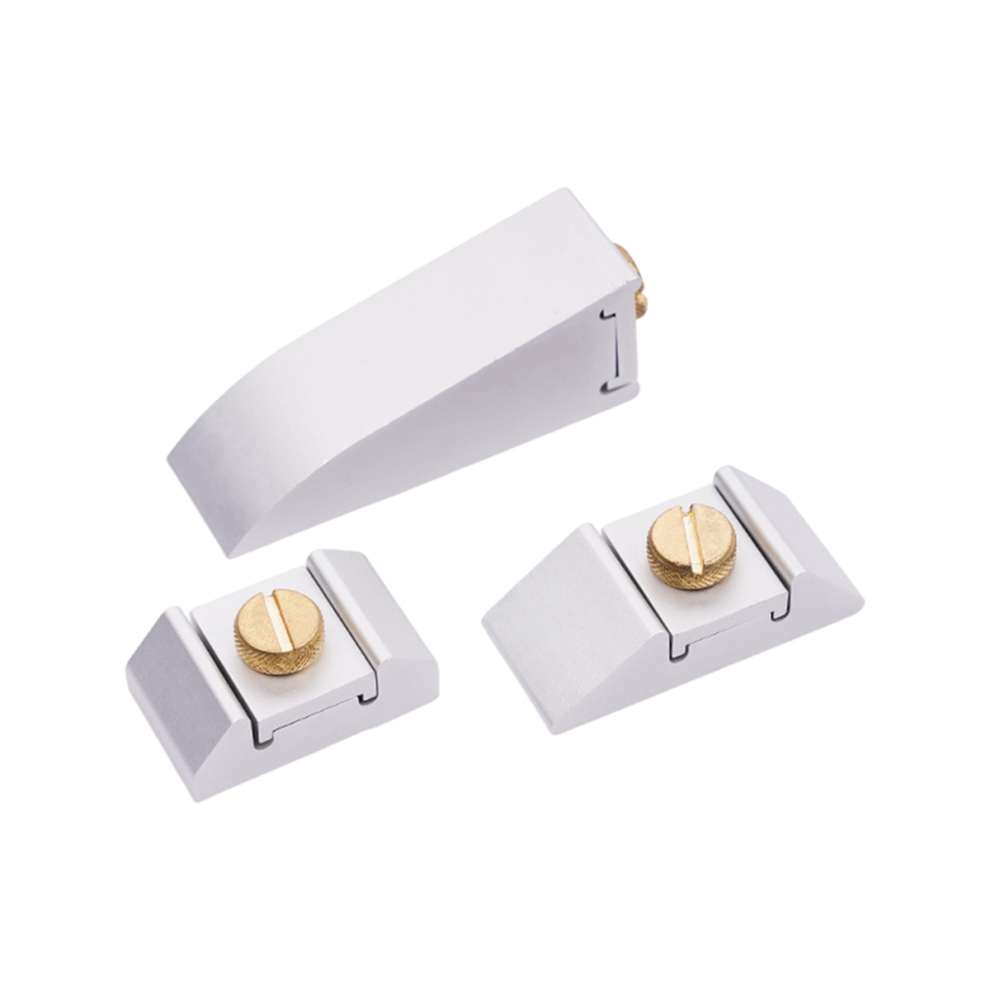 Aluminium Sandpaper Holder - Handheld Sanding Clip For Leathercraft Polishing, Flat And Inside Corner Grinding 4853680431772