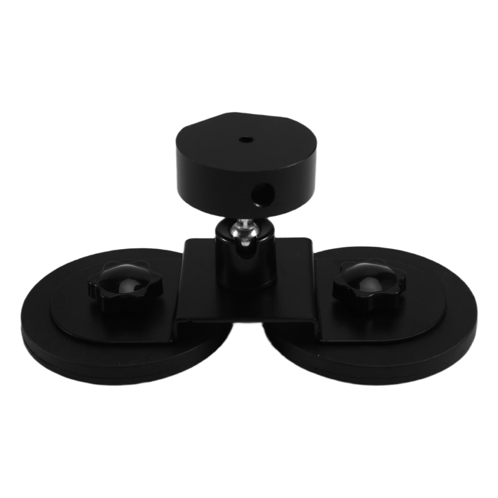 Mini Roof Mount Magnetic Car Adjustable Angle Antenna Mounting Bracket For Rv Truck Black 4853680432618