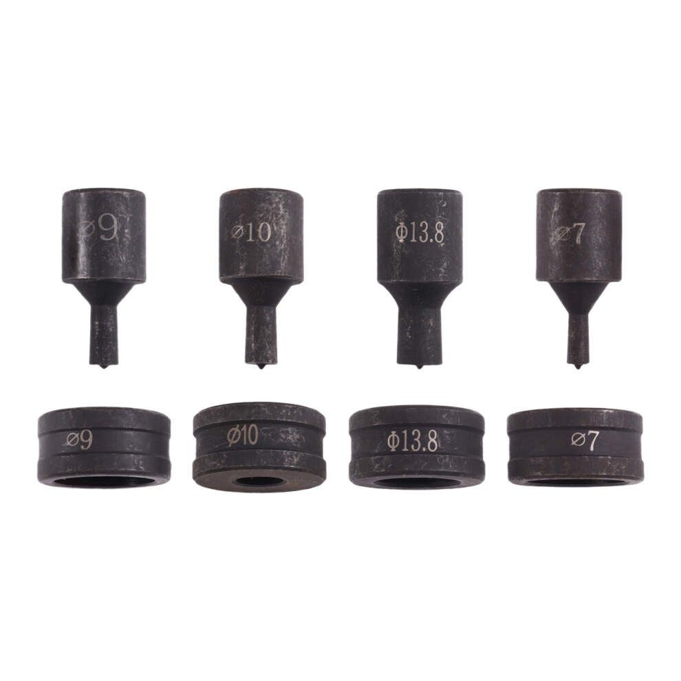 4 Pcs Ch-70 Hydraulic Punch Die Set Round Hole Mold - High-Carbon Steel Stamping Tools For Metal Fabrication 4853680431093