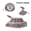 High Performance Pull Plate for Tiller and Earth Drill Compatible with 1E48F 48F 63cc 6300 Engine 6