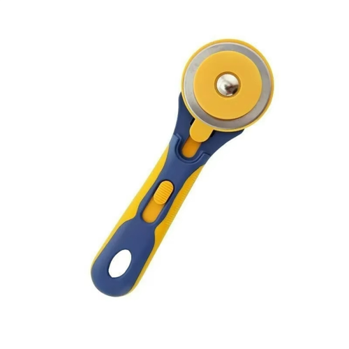Round Hob Rotary Cutter Fabric Sewing Leather Cloth Cutting Tool for Patchwork Quilting Flat Rubber 2