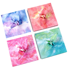 400 Sheets Origami Paper, Fantasy Starry- Paper Double Sided,4 Designs Kit for Scrapbook Decor
