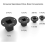 Low Profile Impact Socket Adapter Set,Low Adapter,Stainless Steel Drive Ratchet Set 5