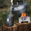Peninsula Titanium Mini Stove Solid Alcohol Furnace for Camping Water Boiling Tea Drying Pot Folding Head 7
