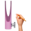 Cylindrical Pencil Sharpener Makeup -Hole Cosmetic Lip Liner Removable Lid Pink 8