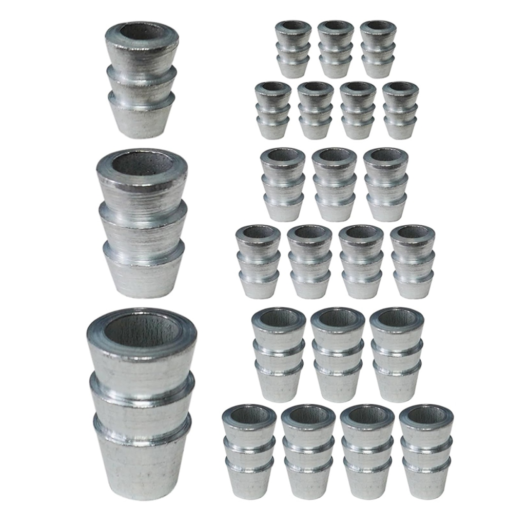 21 Pcs Extended Round -Handle Wedge Safety Metal Hammer Handle Wedges Steel 4853680444574