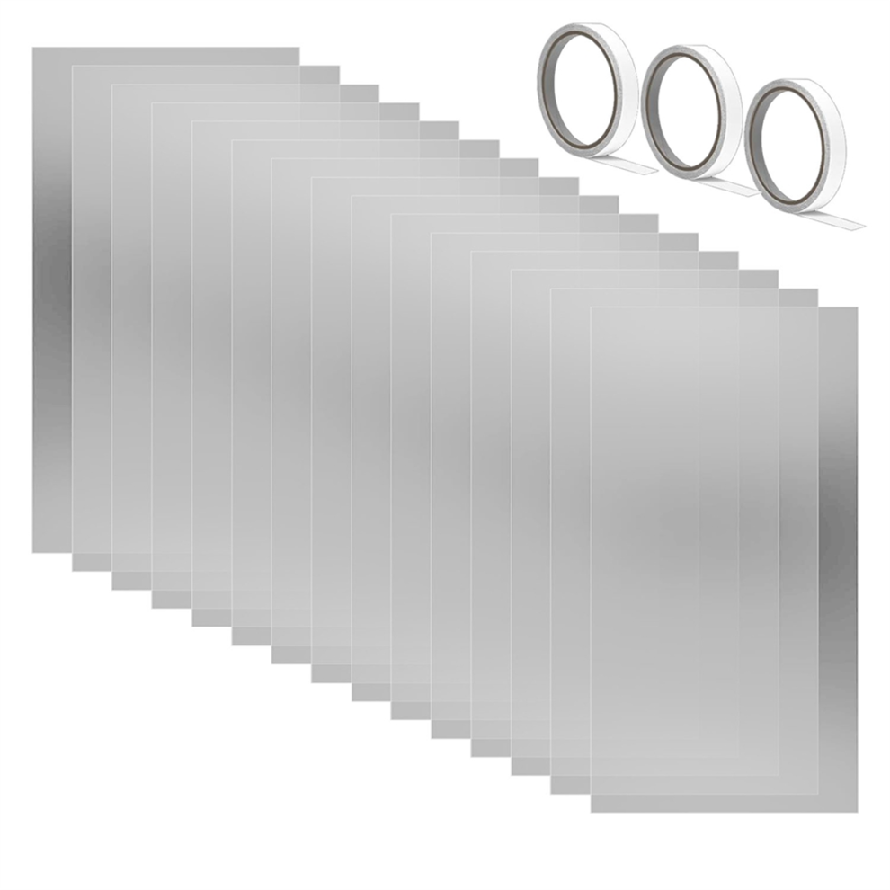 Saudism 15Pcs Sandblast Cabinet Lens Cover 23X11in Abrasive Window Blasting Inner Protector Clear Sand Blast Film