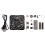 Digital DIY Electronic Clock Kit Light Control Rotation LED Temperature Time Display Tool for Soldering Practice 6