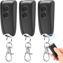 3pack Garage Door Opener for RSC2-433,RSE2-433,RSZ1-433, Hand-Held Transmitter Liftronic 500/700/800