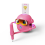 Interactive Educational Drawing Robot for Kids Learning Toy with 100 Word Cards, Voice Interaction, Pink 9