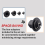 4PCS Low Profile Impact Socket Adapter Set. Drive Ratchet Set 3