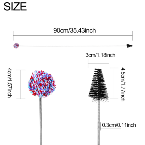 Wind Instrument Cleaning Brush Brass Saxophone Inner Bore Line Maintenance 2