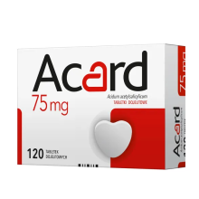 Acard 75 mg 120 tablets Heart Support