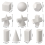 10Pcs 3D Geometry Sketch Drawing Model Gypsum Mold for Shadow 2inch Mini 6