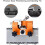 Chainsaw Chain Sharpener, Chainsaw Chain Sharpener with 3 Sharpening Heads, Handheld Chain Sharpener, for All Chainsaws, Chainsaws, Lumberjacks and Ga 4