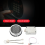 Lock Replacement Solenoid Lock,Chrome Digital Electronic Keypad for Swing Bolt ,Reset Cable,Circuit Board 4