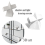 10Pcs 3D Geometry Sketch Drawing Model Gypsum Mold for Shadow 2inch Mini 5