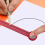 Woodworking Circular Drawing Ruler, Fixed Point Marker, Adjustable Measurement Tool 6