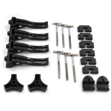 Bed Cover Clips Tonneau Replacement Parts Kit Latch of Safety Straps Rack Mount