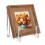 Plate Stand for Display, Clear Acrylic Square Holder Tabletop Picture Frame Easel Book, 1Pack 5