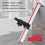 Laser Level Wall Mount Bracket Adjustable Multi-Functional for Rotating Leveling Support 40cm 3