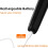 Electric Eraser for Artists, Rechargeable Kit, 20 Refills, Automatic Portable Drawing Black 9