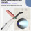 LED Dental Curing Lamp 1 Second Light Cure with 3 Working Modes Full Power Adjustable Work Time Teeth Whitening EU Plug 3