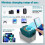 18V 20V Lithium Battery Wireless Charging Adapter Type C USB Charger for Phone 6