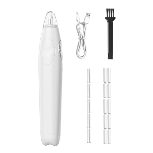 Electric Eraser for Artists, Rechargeable Kit, 20 Refills, Automatic Portable Drawing White