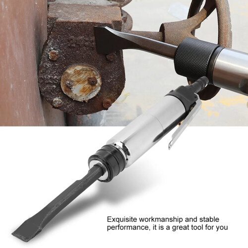 Industrial Powerful Handle Straight Type Air Chisel Pneumatic Hammer Shovel Rust Remover 2