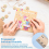 8 Pcs Clear Acrylic Cutting Pads, Plate Pads for Embossing Crafting 6