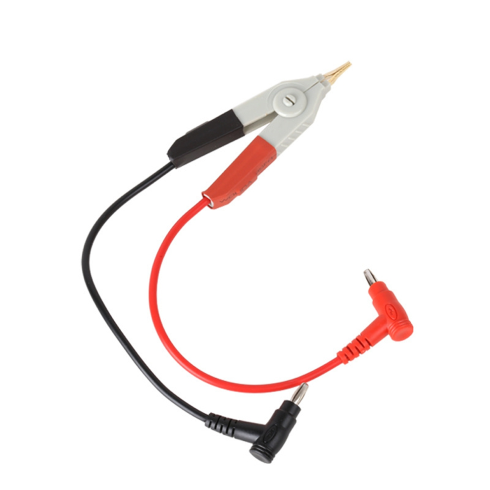 Smd Test Clip Alligator Clamp Kelvin Copper Gold Plate Battery For M6013/M4070/Mesr-100/Mlc500 Inductor 4853680462394