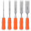 5 Piece Wood Chisel Sets Woodworking Tools Set, Chisels for with Steel Hammer End, 1
