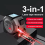 Digital LCD Display Laser Tape Measure Intelligent High-Precision Infrared Rangefinder Ruler 4