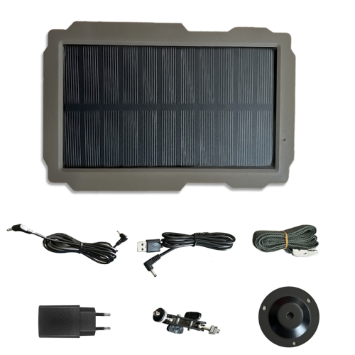 Outdoor Camera SP-03 Trail Solar Panel Kit for All Model Charging EU Plug 1