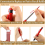 Mechanical Carpenter Pencil Set - 2 Pencils with 24PCS 2.8mm Refills & Built-in Sharpener,Construction 6